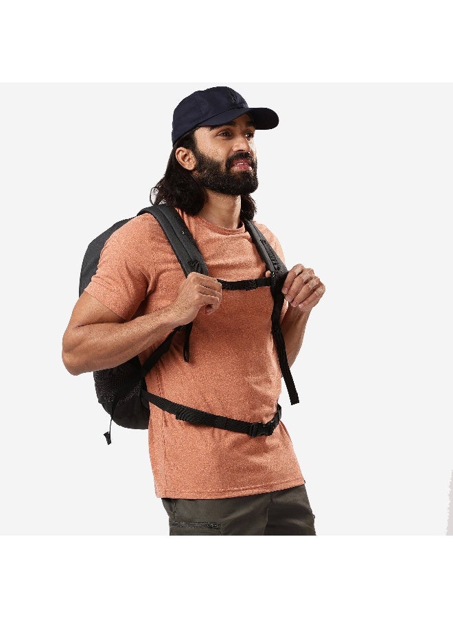 Quechua By DECATHLON | ARPENAZ 20 | capacity 20 litres | Hiking Trekking Backpack | Black  - Image 4