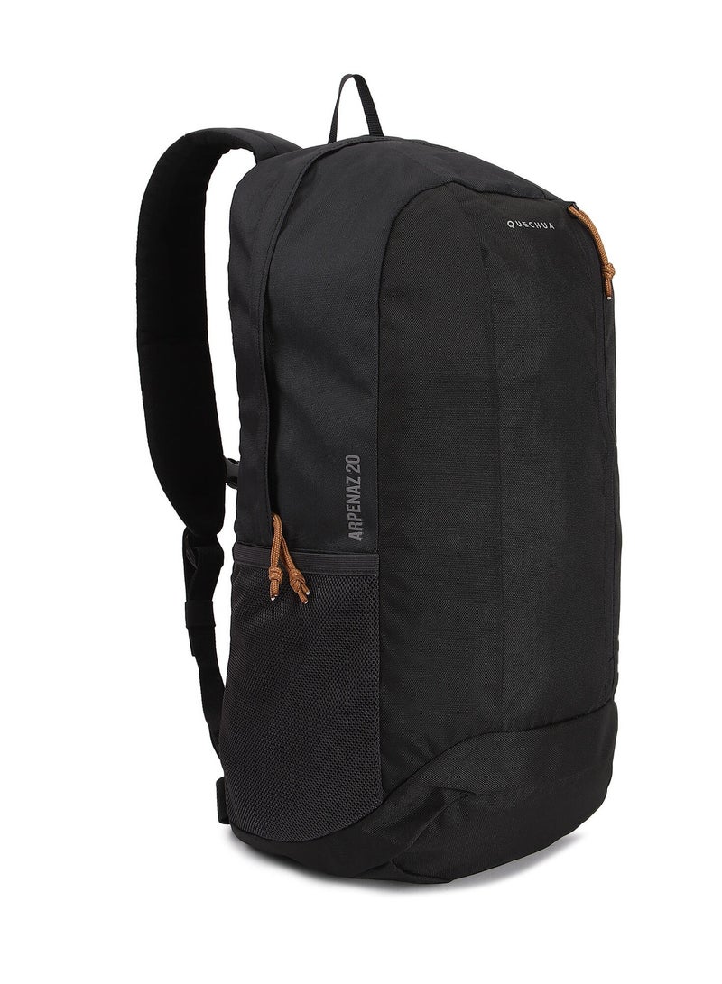 Quechua By DECATHLON | ARPENAZ 20 | capacity 20 litres | Hiking Trekking Backpack | Black  - Image 1