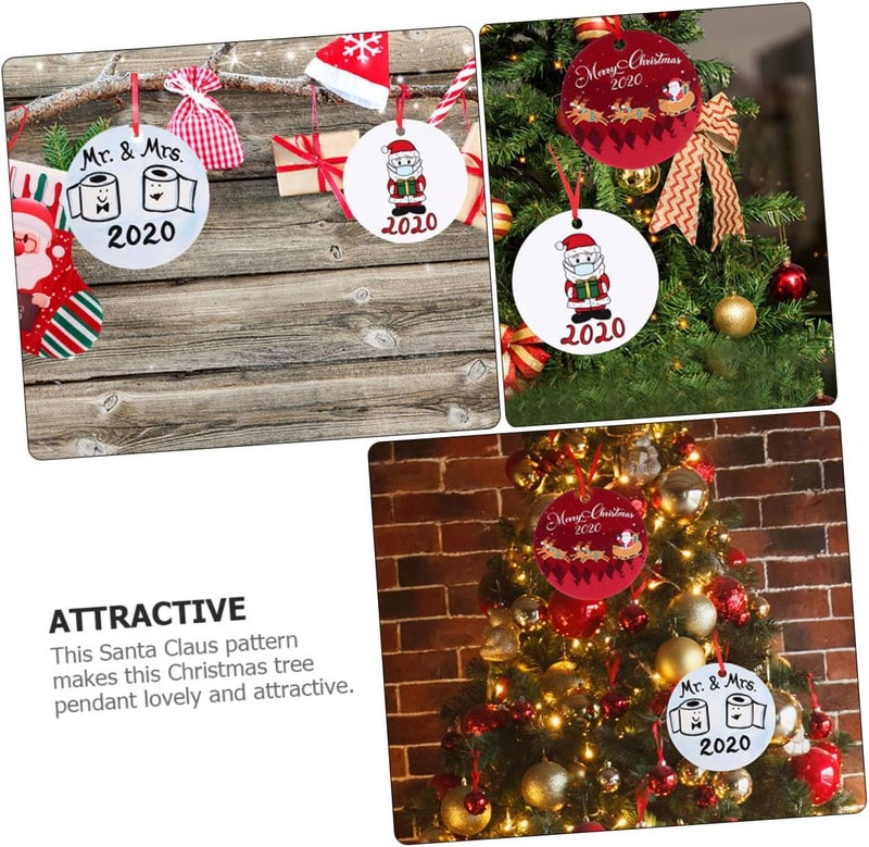 klarako 3pcs Decorations Xmas Home Ornament Hanging Pendant Party Tree Decoration Christmas Decor Pendants - Image 5