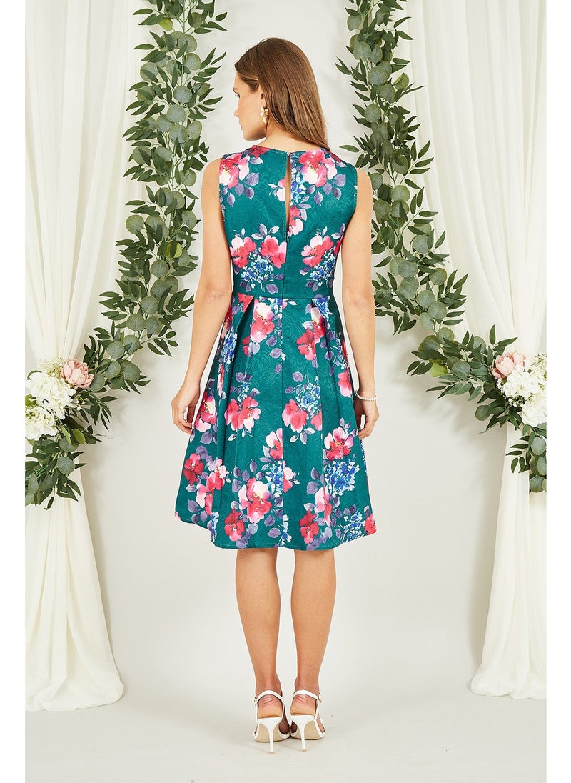 Yumi Floral Print Dress - Image 2
