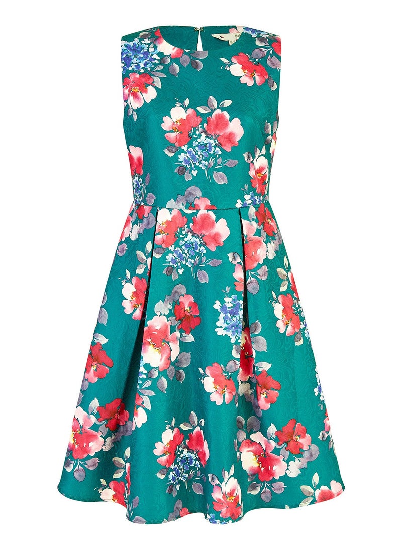 Yumi Floral Print Dress - Image 4