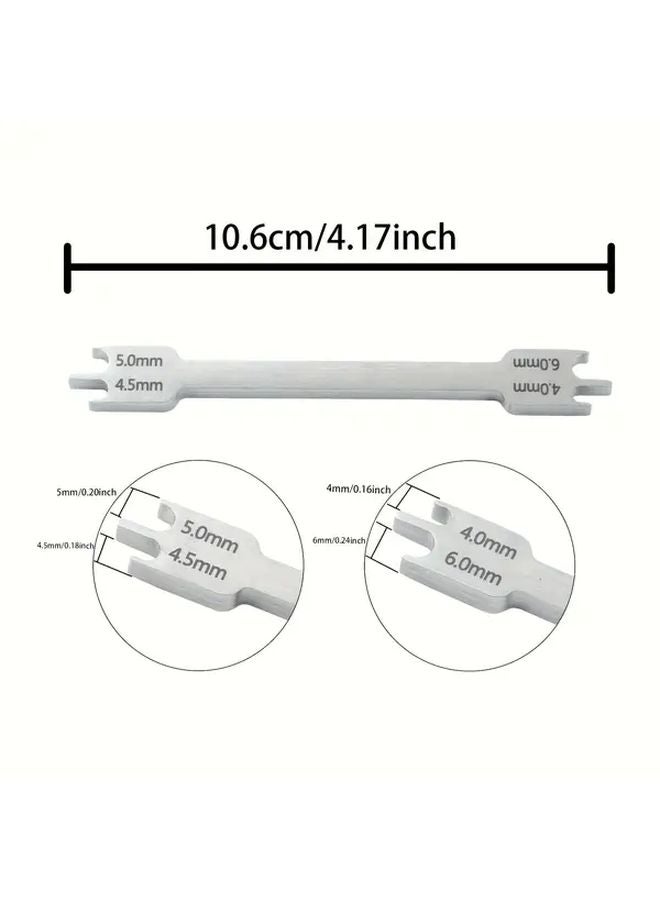 Precision Stainless Steel Rod Positioning Guide Metal Caliper Tool 0 01mm Accuracy Model M - Image 3
