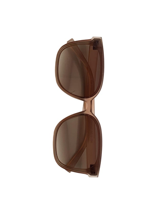 Influence Germany - Rectangular Sunglasses for Men & Women – Brown Frame, UV Protection - Image 2