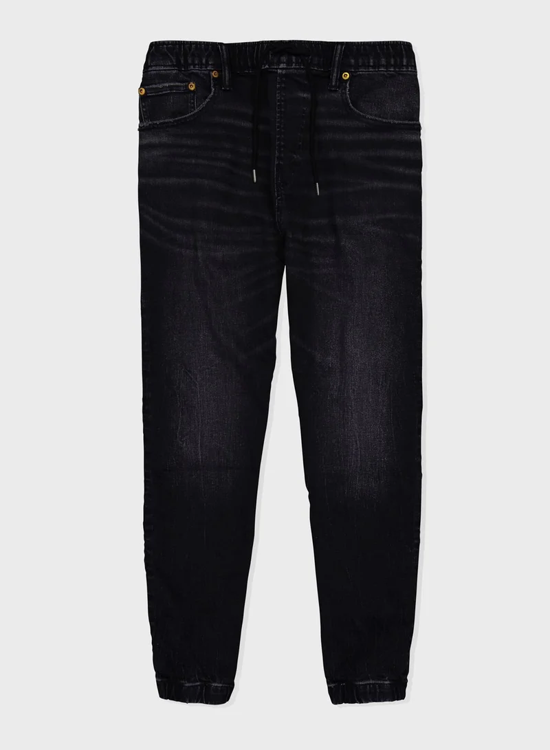 American Eagle Rinse Relaxed Fit Jogg Jeans
