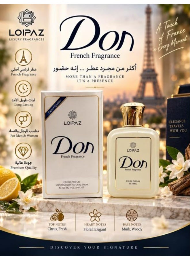 French Fragrance Eau De Parfum 100m ML