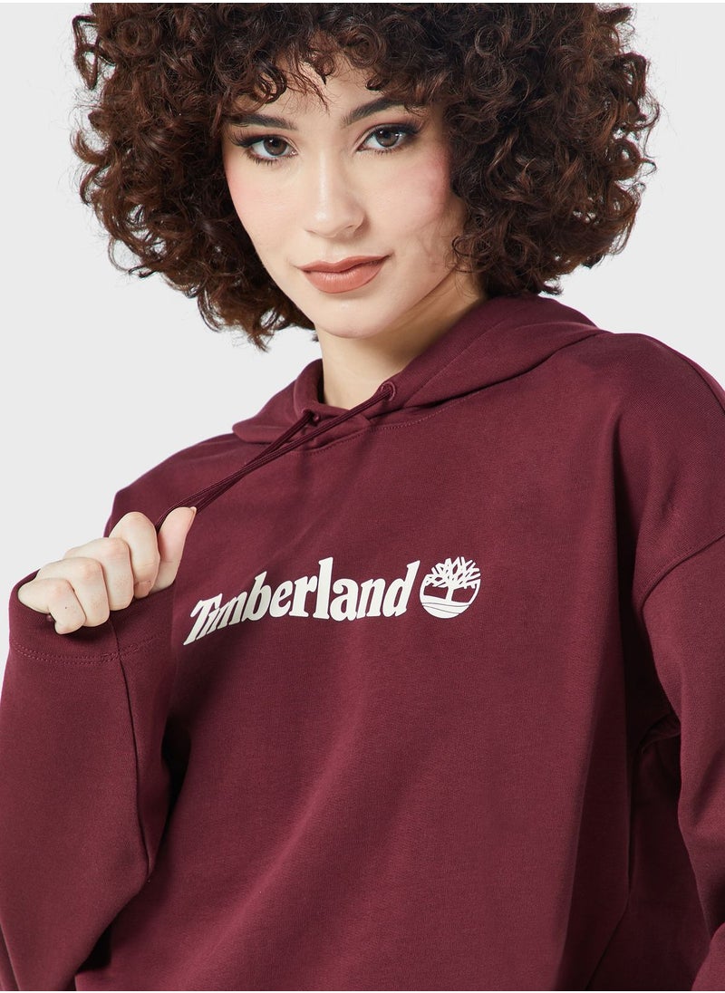 Timberland - Tfo Linear Logo Hoodie - Image 1