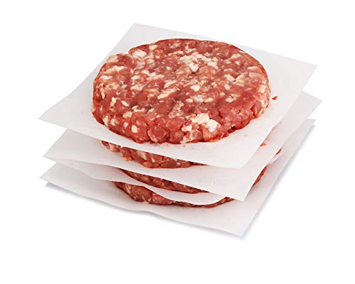 New Star Foodservice 1029048 NonStick Wax Patty Paper 55 x 55 Set of 1000 Made in USA