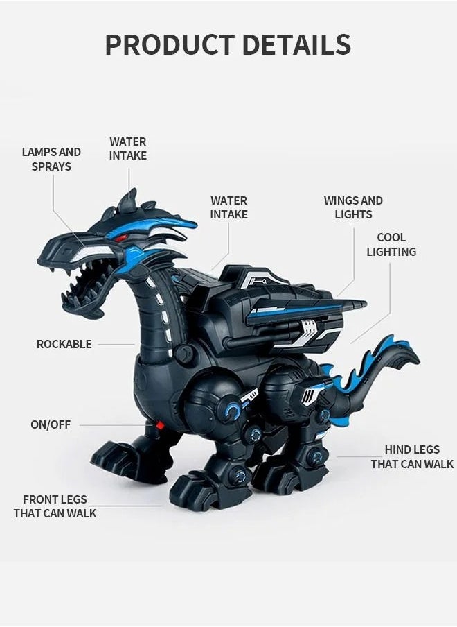 Generic - Dinosaur Toys Fire Breathing & Walking Dinosaur Toys Gifts for Boys Electronic STEM Toys for Boys Girls - Image 1