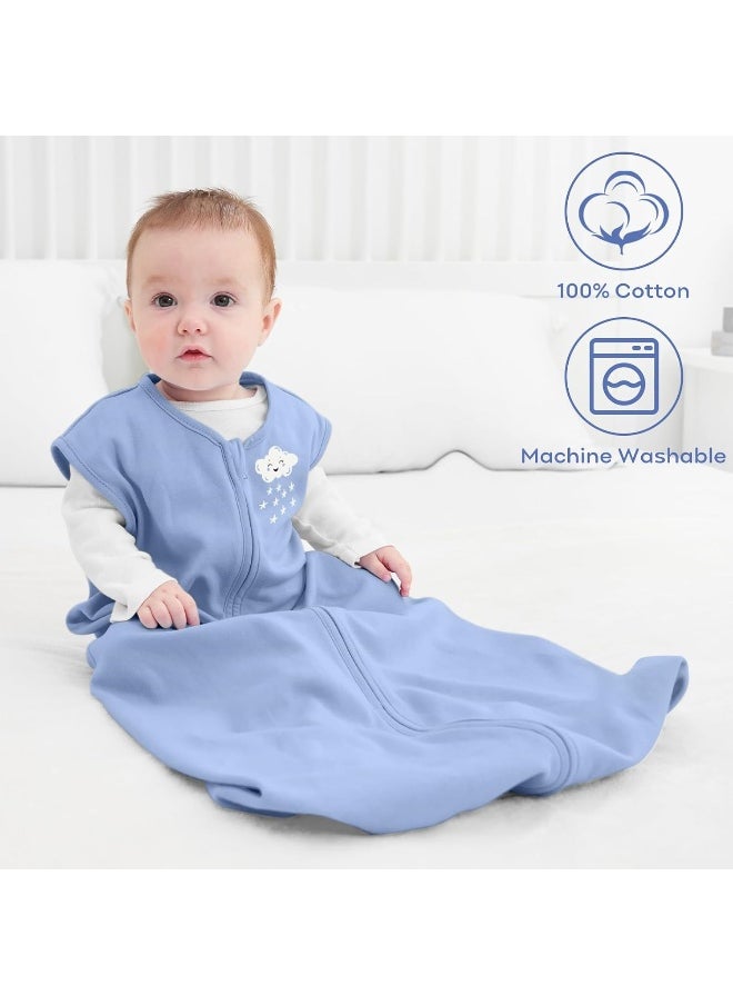 Yoofoss Baby Sleep Sack Wearable Blanket for Babies 100% Cotton 2-Way Zipper TOG 0.5 Toddler Sleeping Sack 3 Pack, Comfy Lightweight Sleep Sacks - pzsku/Z8236AF9EF15FA08E6477Z/45/_/1738047981/12784786-0632-45fb-a875-e01d8658e308