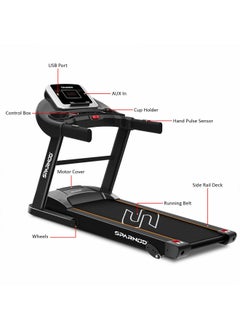 STH-1250 (3 Hp Peak) Automatic Motorised Treadmill for Home Use | Speed-12Km/Hr | Max User Weight 100 Kg | Manual Incline | Installation Video Assistance | Warranty 1 Year - pzsku/Z8236BA82CA8BF6F050E9Z/45/_/1709543326/cabfc8ea-660d-4287-b465-c63326cd775c