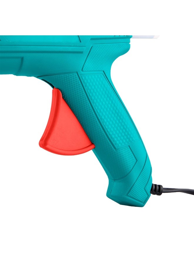 TOTAL Hot Melt Glue Gun TT101116-8, 20W (Max 100W), Electric Corded, 11mm Stick Diameter, Dual Wattage, for DIY, Home Repairs, Crafts & Heavy-Duty Bonding, Includes 2 Glue Sticks - Image 4