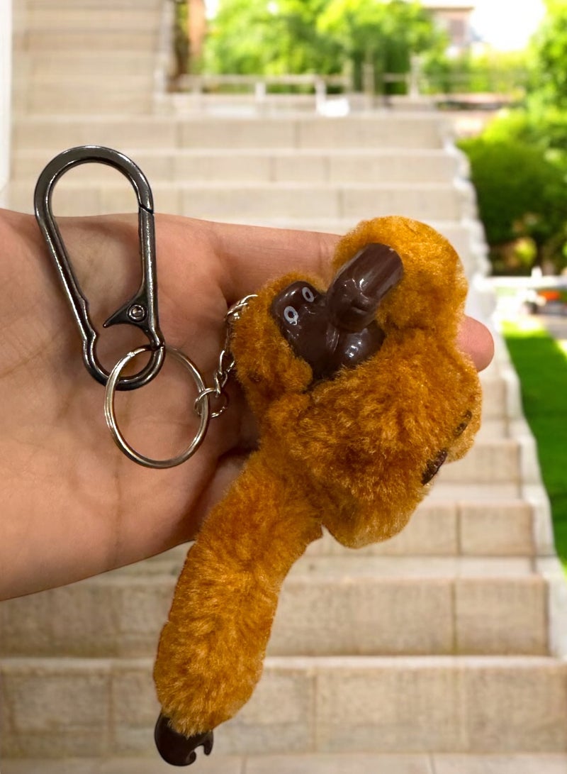 Amazing Monkey Keychain With Hanging Hook - Image 5