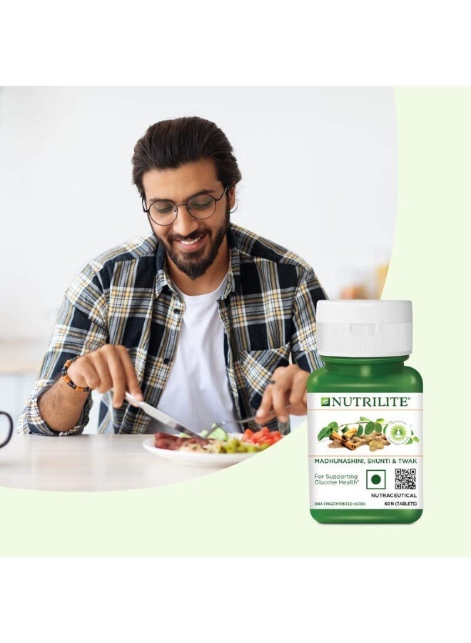 Nutrilite madhunashini, Shunti & Twak 60 tablets with herbal tooth paste - Image 2