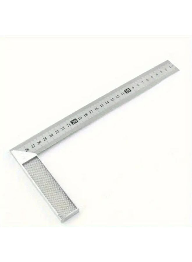 300mm Aluminum Alloy Angle Square Ruler Dual Scale Precision Measuring Tool - Image 4