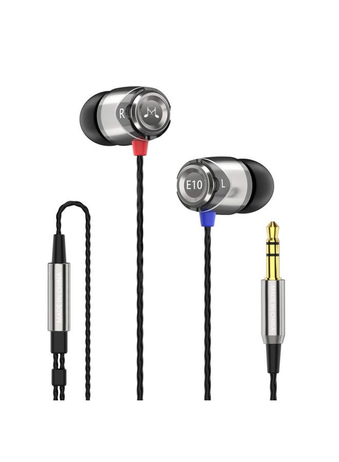 SoundMAGIC E10 Noise Isolating In-Ear Earphones (Gunmetal) - Image 1