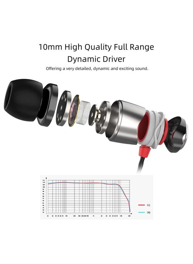 SoundMAGIC E10 Noise Isolating In-Ear Earphones (Gunmetal) - Image 3