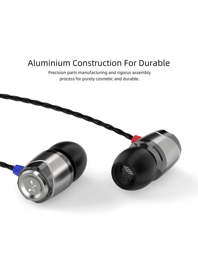 SoundMAGIC E10 Noise Isolating In-Ear Earphones (Gunmetal) - Image 4