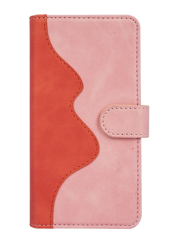 Loquat Suitable For Iphone Calf Print Wallet  Leather Case