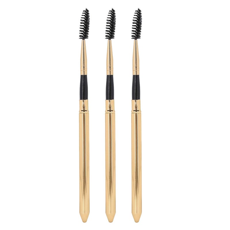 ZJchao Eyelash Brush, Mascara Wands Lash Brush 3pcs Eyelash Set Reusable Mascara Applicator Wand Portable Eyebrow Makeup - Image 5