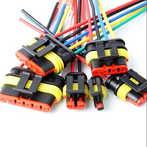 YETOR Way Car Waterproof Electrical Connector,16 AWG 3 pin Plug Auto Electrical Wire Connectors Marine for Car, Truck, Boat, and Other Wire Connections.(5 Pack)¡­ - Image 5