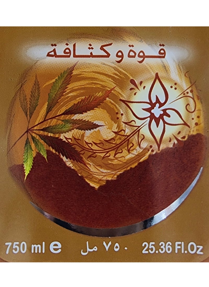 فراشور شامبو شعر مغربي بالحناء يعطي الشعر قوة وكثافة ومناسب لجميع أنواع الشعر 750 مل  - Image 3