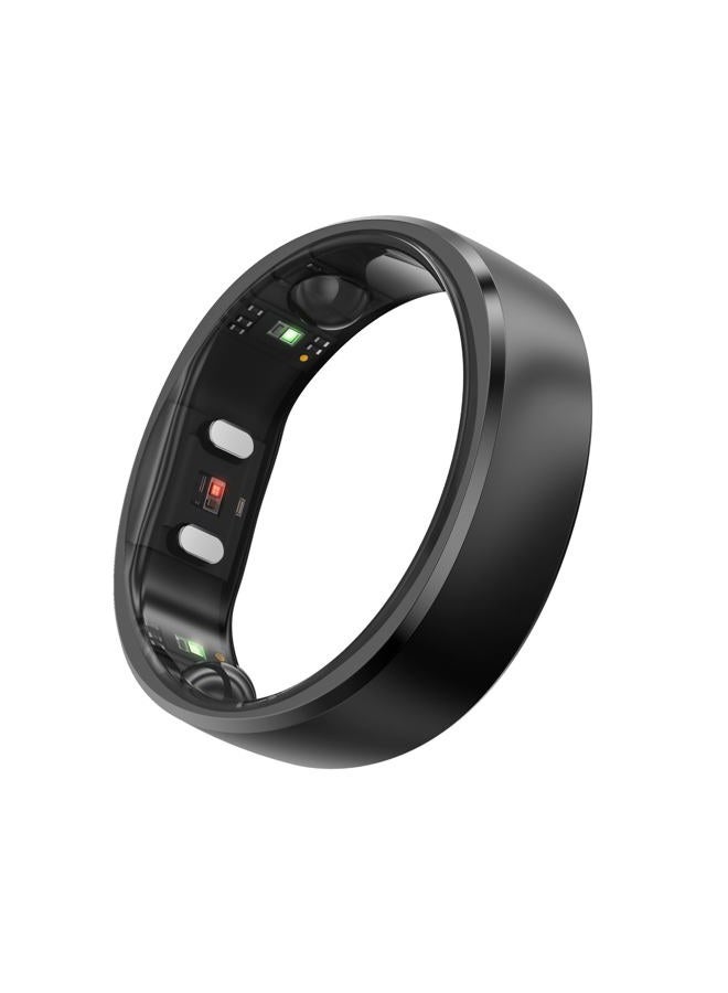 RingConn Gen 2, World's First Smart Ring with Sleep Apnea Monitoring, No APP Subscription, 12-Day Battery Life, Stress/Heart Rate/Women's Health Tracker, Android & iOS Compatible (Black, Size 14) - Image 1