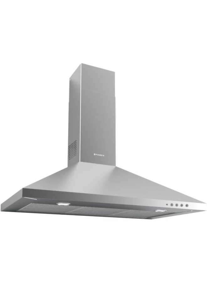 فابر Kitchen Cooker Hood, 90 cm Wall-Mount, 740 m³/h Suction Power, 3 Speed Settings + Intensive Mode, LED Lighting, Stainless Steel, STRIP SMART LED EV8 X A90/2 ( Made in Turkey ) Wall Fixed 250 W 320.0533.761 stainless _ steel - Image 2