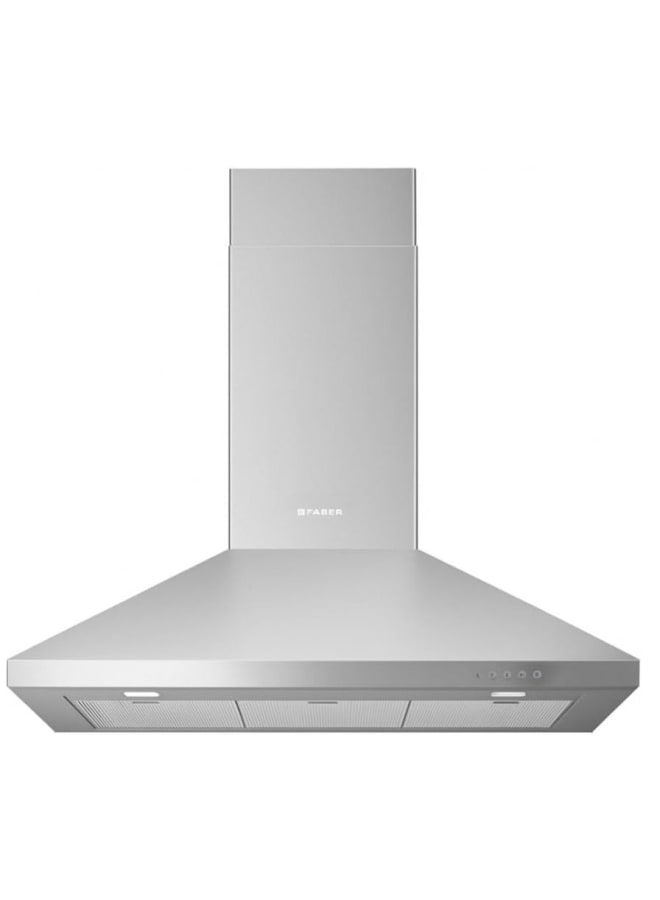 فابر Kitchen Cooker Hood, 90 cm Wall-Mount, 740 m³/h Suction Power, 3 Speed Settings + Intensive Mode, LED Lighting, Stainless Steel, STRIP SMART LED EV8 X A90/2 ( Made in Turkey ) Wall Fixed 250 W 320.0533.761 stainless _ steel - Image 1