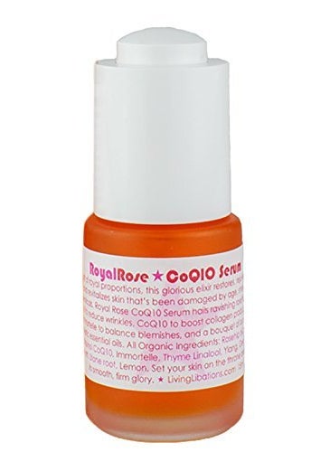 Living Libations - Living Libations  Organic Wildcrafted Royal Rose CoQ10 Face Serum 5 oz  15 ml - Image 1