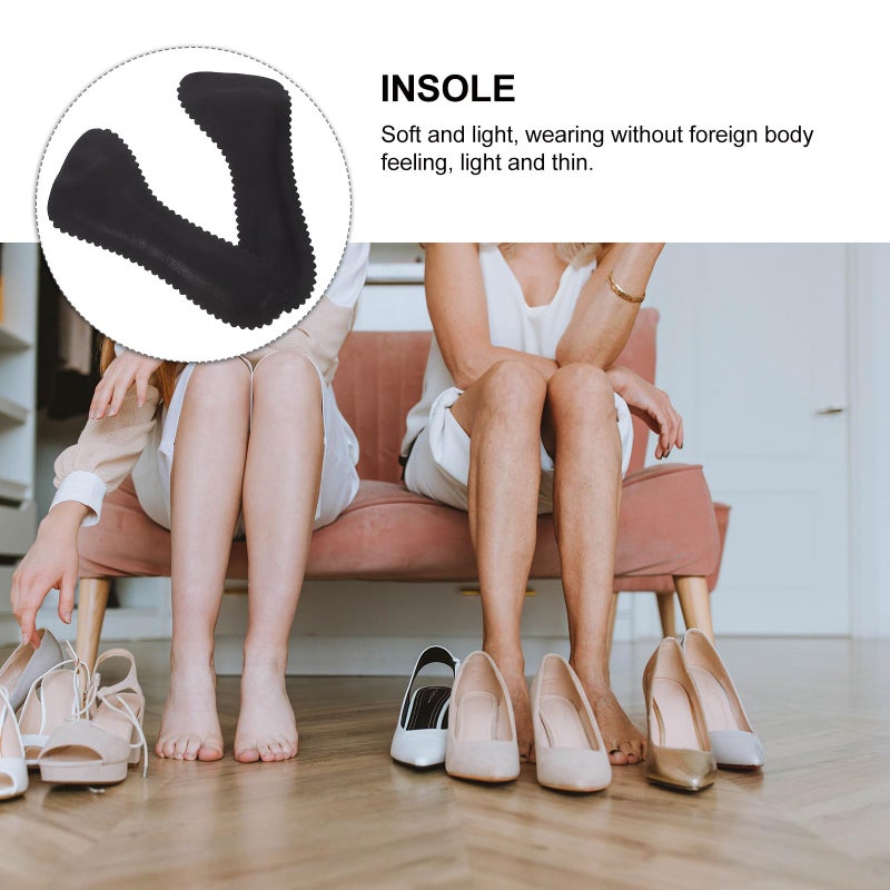 Self Adhesive Anti Skid Heel Pads For Women Size 39 40 Breathable Shoe Inserts - Image 4