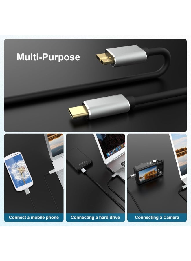 5FT USB-C to USB 3.0 Micro-B Cable – High-Speed Data Transfer for Cameras and External Hard Drives - Image 4