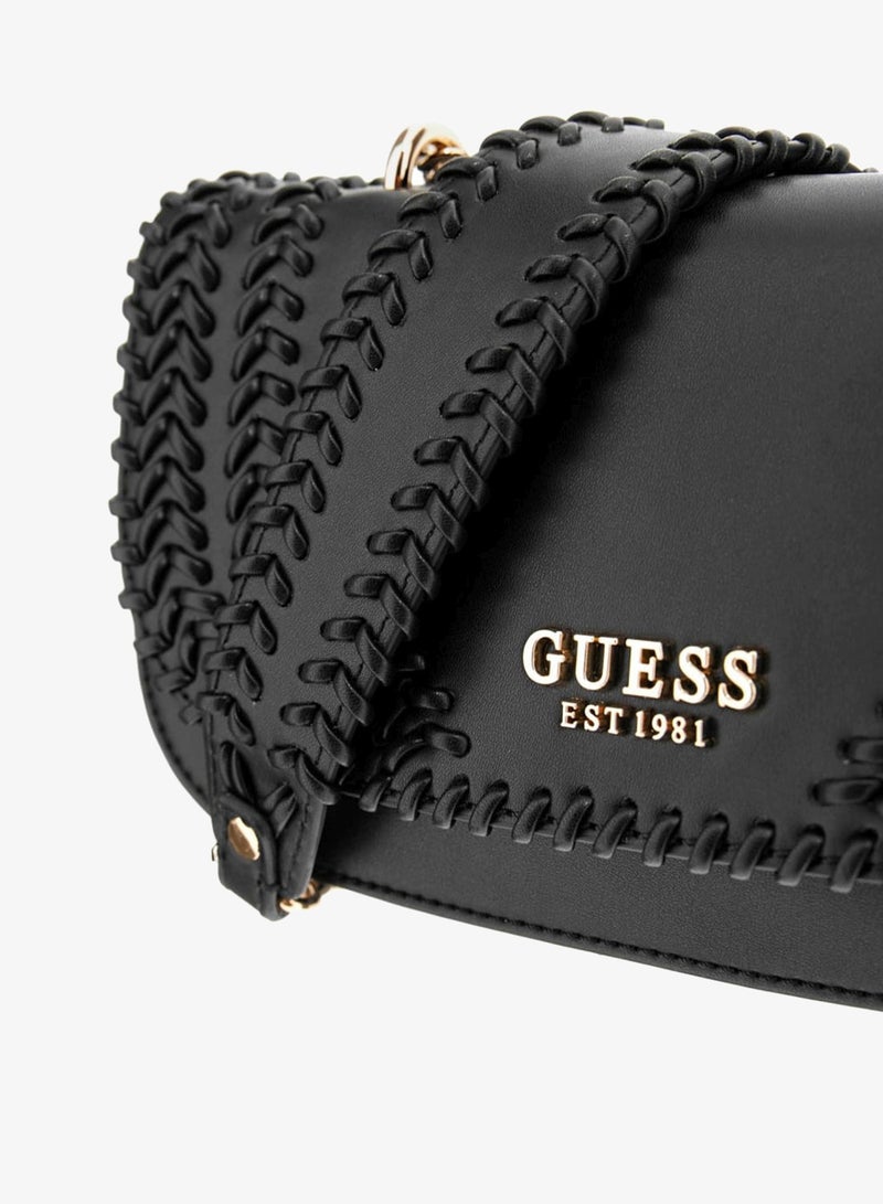 GUESS Tatum Convertible Flap Shoulder Bag - Image 4