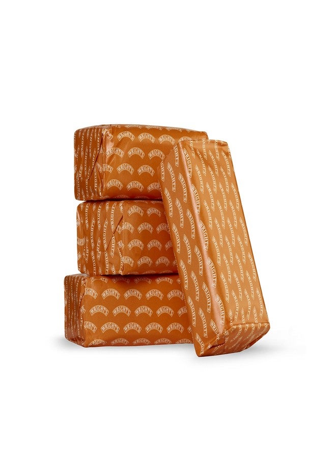 Wright's صابون قطران الفحم من رايت 4 عبوات - Image 2