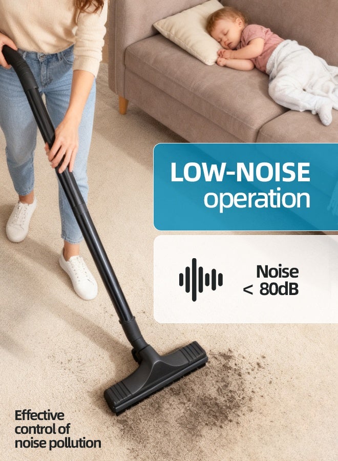 ALongDeng 1500W Wet Dry Vacuum Cleaner 7.5L Shop Vac with Powerful Suction Compact Small Shop Vacuum Wet and Dry for Industrial and Home Use - Image 4