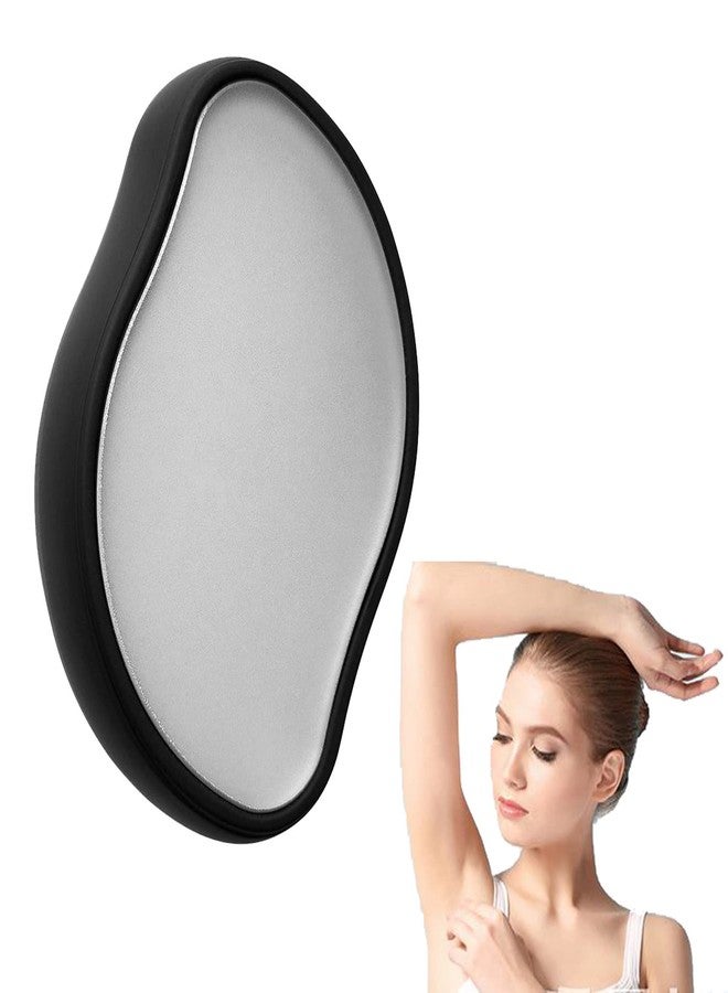 Rednow Crystal Hair Eraser , Magic Crystal Hair Remover, Painless Exfoliation Hair Removal Tool Fast & Easy for Women and Men Apply to Any Part of the Body (Black) - Image 1