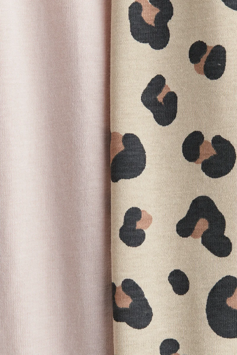 H&M 2-pack patterned cotton pyjamas