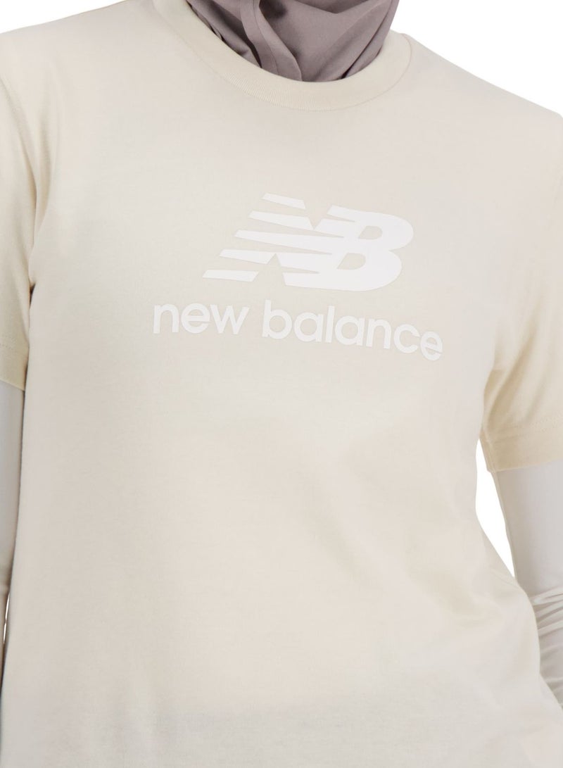 New Balance Jersey Stacked Logo T-Shirt - Image 3