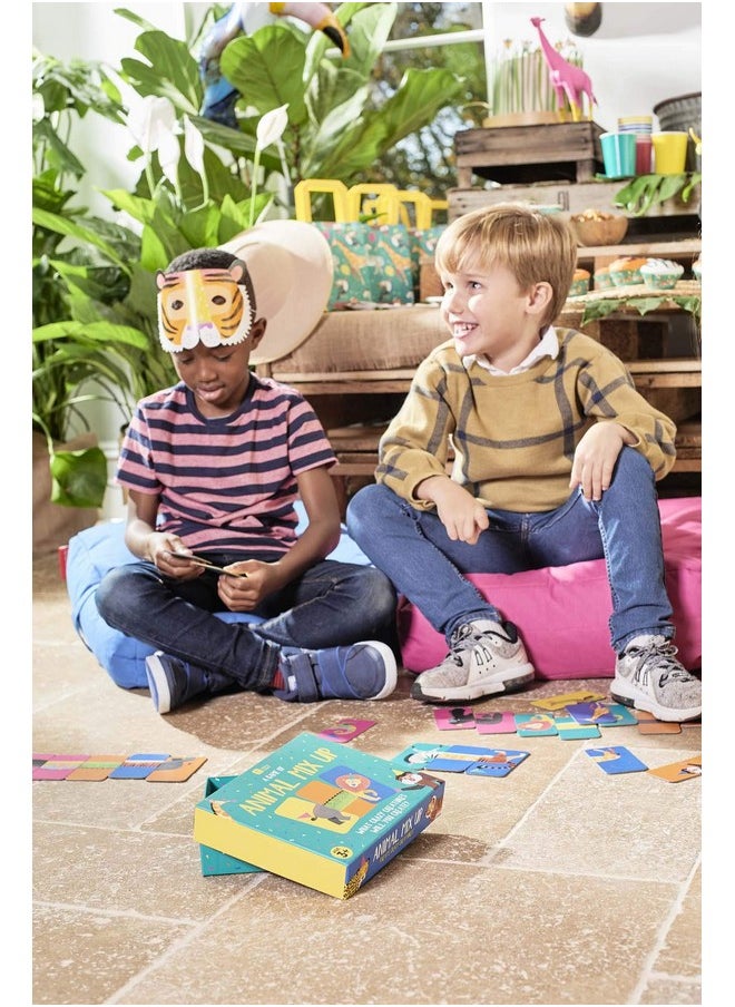 Talking Tables Talking Tables Animals Mix Up Card, Kids Learning Educational Game Play at Home Activity with Children Girls or Boys, One, Multicolour  - Image 2
