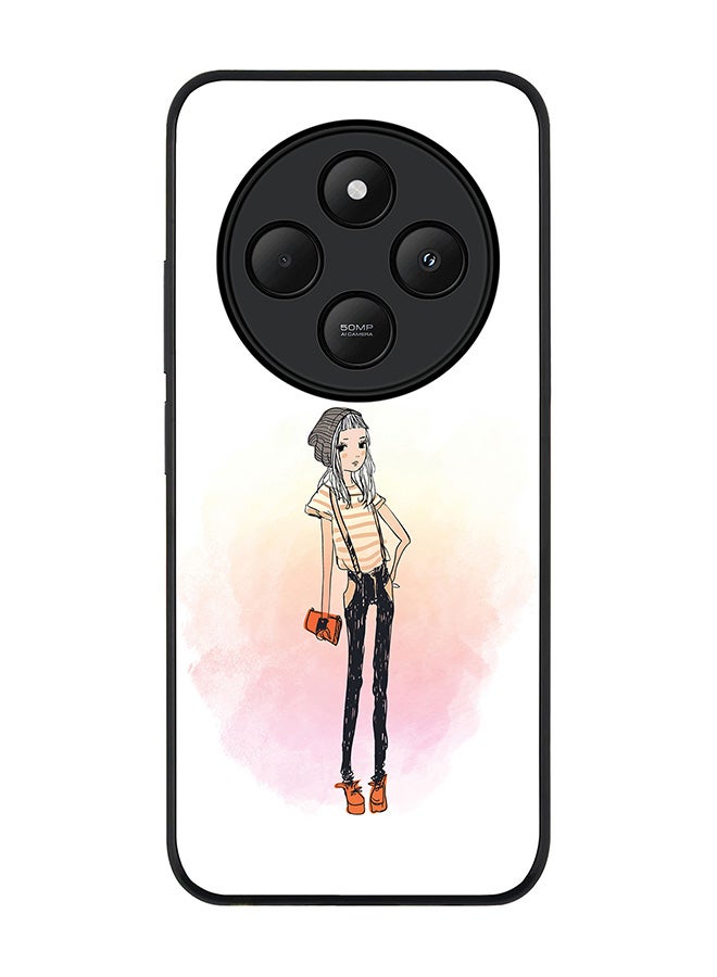 Stylizedd For Xiaomi Poco C75 / Xiaomi Redmi A4 Case,Slim fit Camera Protection, Shockproof Thin Phone cover - Hipster Chic - Image 1
