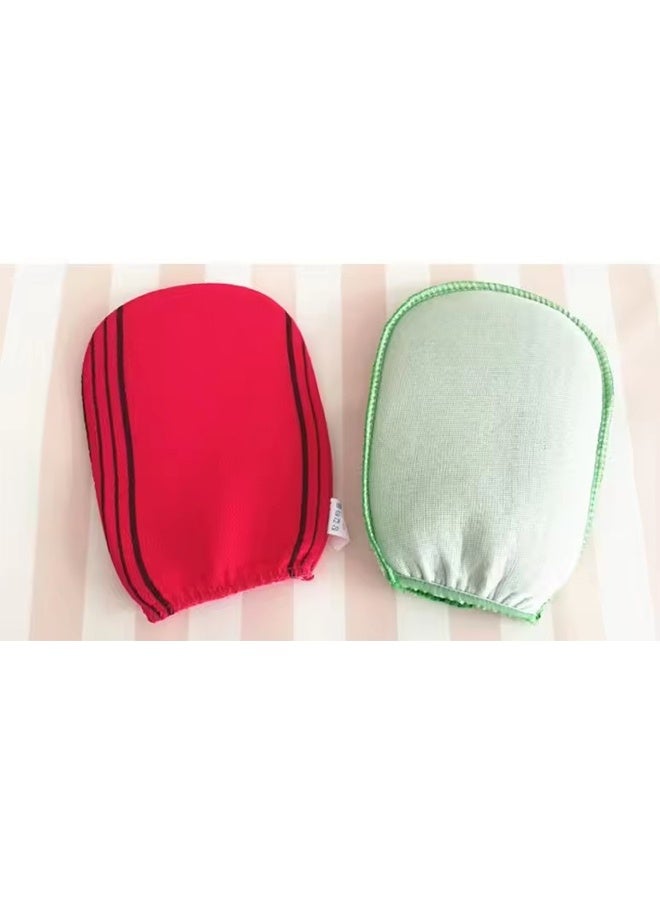 YJ The Original Korean Loofah For Body Scrub Dark 2pcs - Image 4