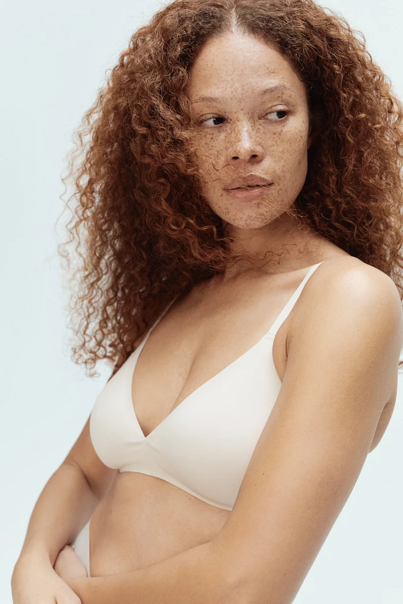 H&M Padded soft microfibre bra