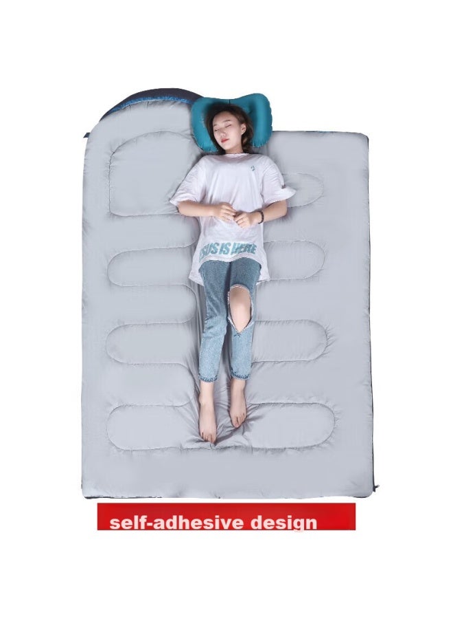 Wolfwalker Langxingzhe Sleeping Bag For Adults, Outdoor Travel, Winter And All Seasons, Warm, Indoor Camping, Dirt-proof Cotton Sleeping Bag, 1.3kg - Image 3