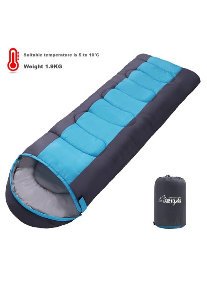 Wolfwalker Langxingzhe Sleeping Bag For Adults, Outdoor Travel, Winter And All Seasons, Warm, Indoor Camping, Dirt-proof Cotton Sleeping Bag, 1.3kg - Image 5