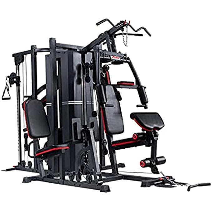 rayihni 5 Station Home Gym Strength Training Equipment With 145 Kgs Weight Stack-Mf-9954-4 - Image 2
