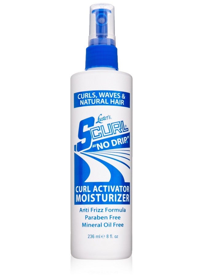 S Scurl Activator Moisturizer No Drip 8Ounce Spray Bottle