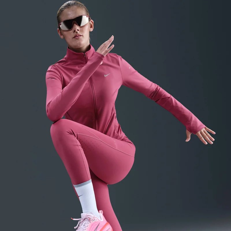 Nike Pink Women's Swift 7/8 Running Leggings for Women | Best Price UAE