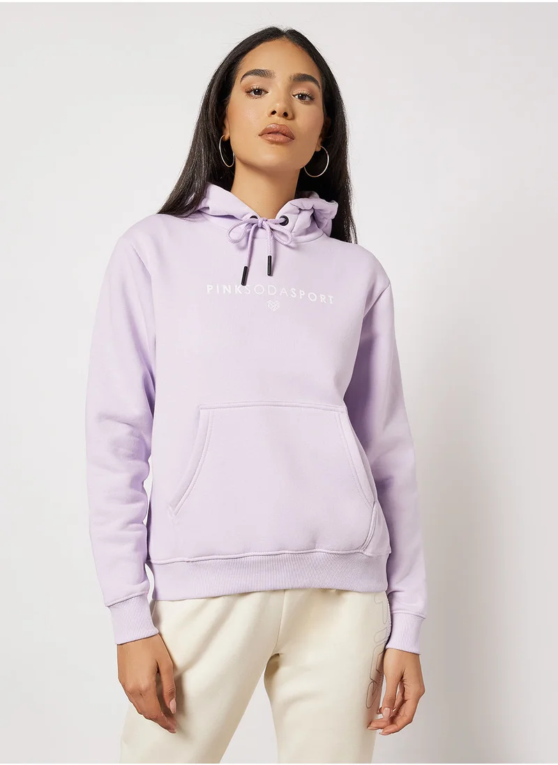 Pink Soda Lyon Logo Hoodie