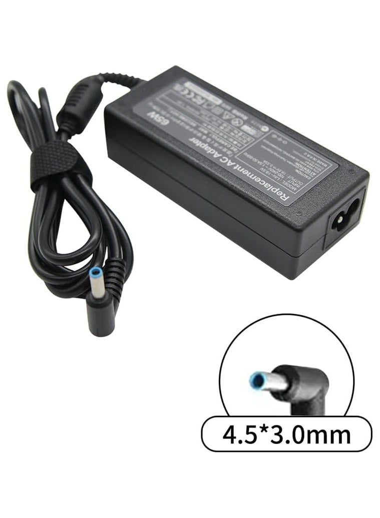 65W Charger UK Plug laptop adapter for hp 19.5V 3.33A 4.5*3.0mm for Envy 13 15 17 for Pavilion 15 11 13 for Chromebook 11 14 for Probook 430 g3 g4 g5 for EliteBook 1020 1040 for Stream 11 Pro - Image 3