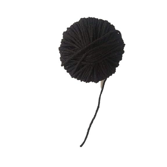 Dark Kala Dhaga Best for Puja and Religious Purpose 100 Cotton Religious Black Thread Kala Dhaga 10 Meters Black Cotton Thread GN270