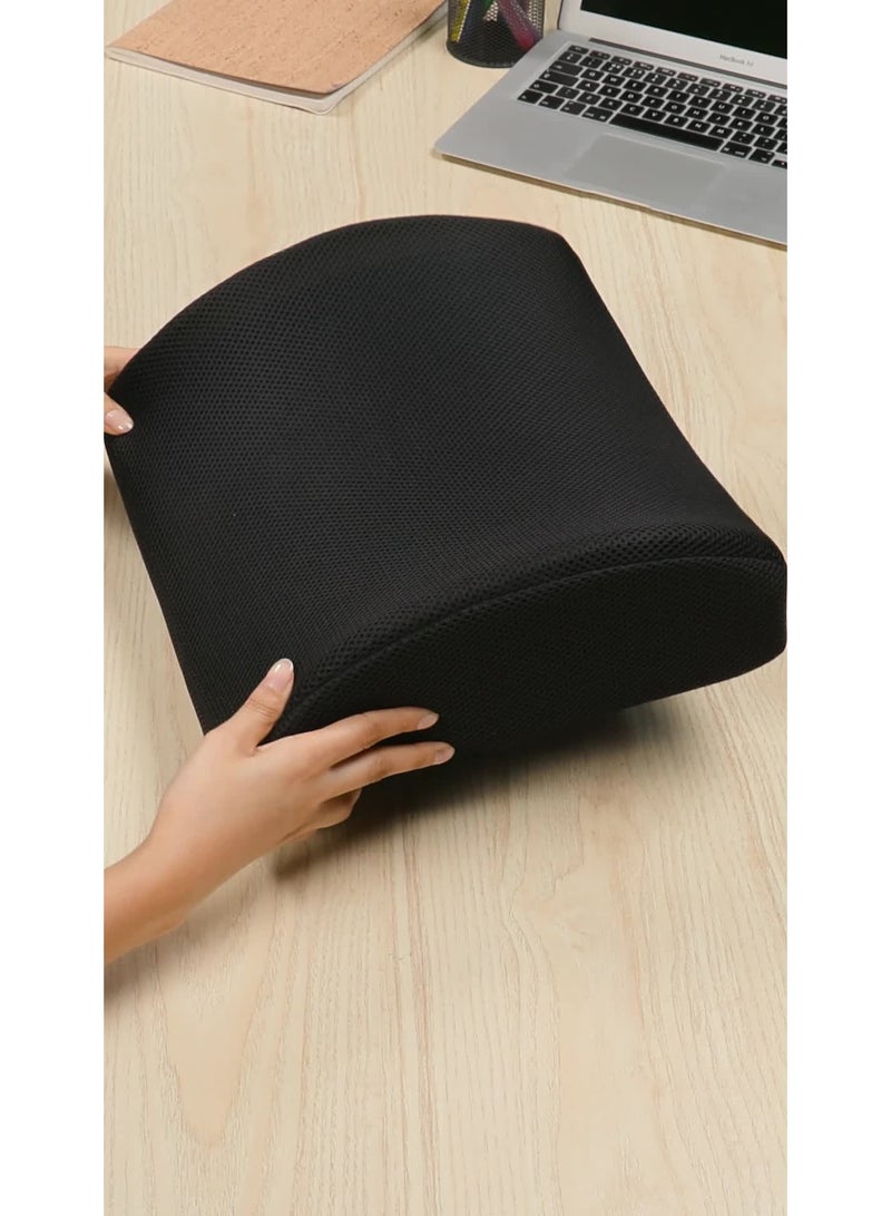 Seat Cushion for Office Lumbar Support Pillow Chair Memory Foam Coccyx Seat Cushion for Sciatica Back Support Pillow Chair Pads Reduce Tailbone Pressure - Image 4